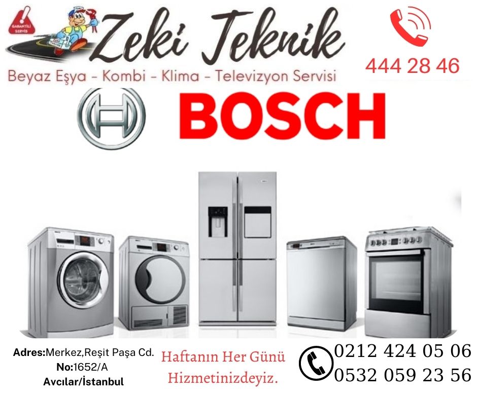 Avcılar Bosch Beyaz Eşya Servisi