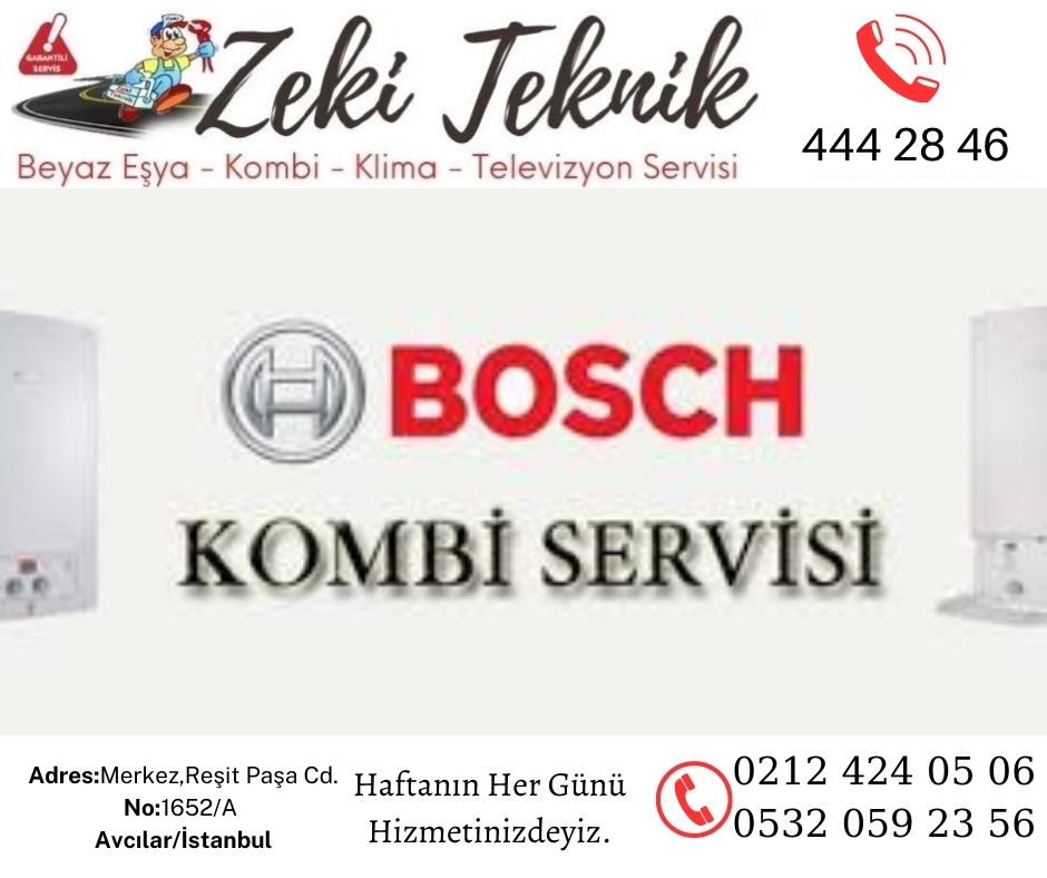 Avcılar Bosch Kombi Servisi
