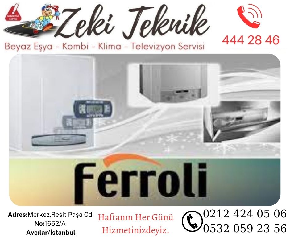 Avcılar Ferroli Kombi Servisi