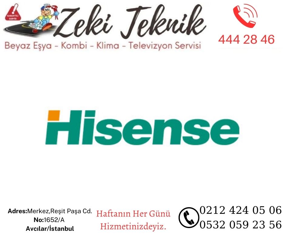 Avcılar Hisense Beyaz Eşya Servisi