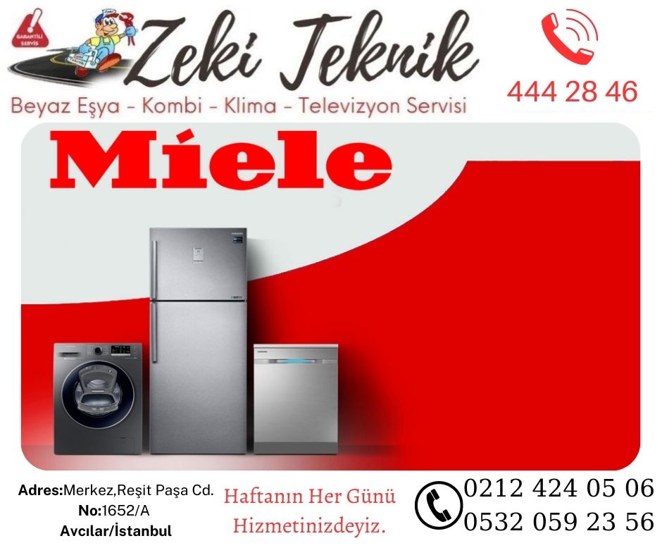 Avcılar Miele Beyaz Eşya Servisi