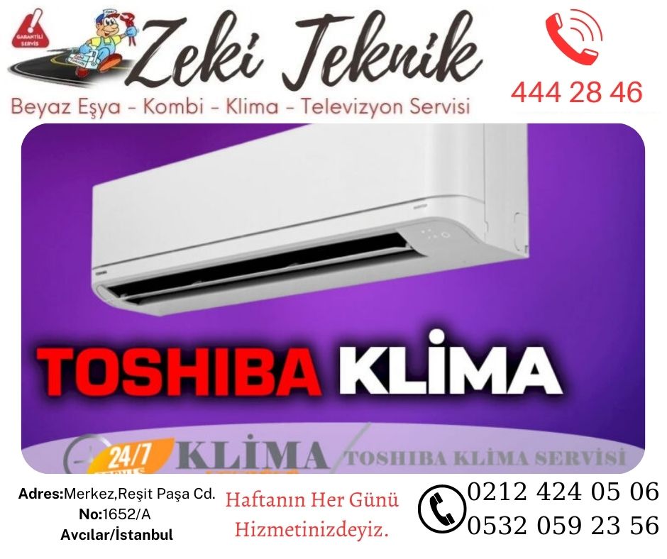 Avcılar Toshiba Klima Servisi