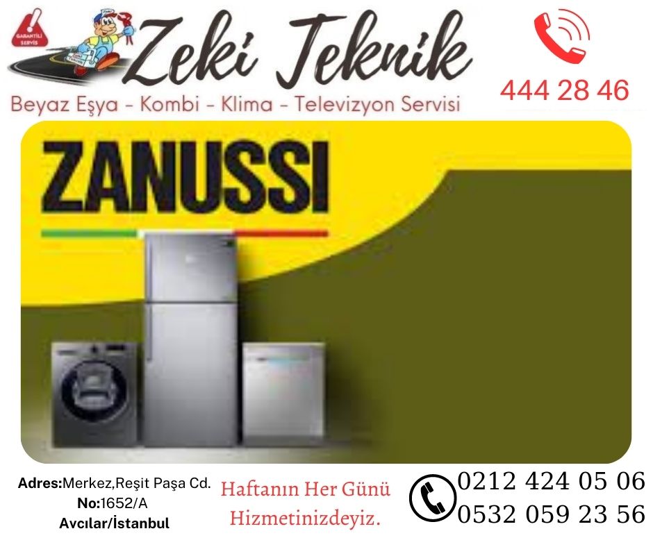 Avcılar Zanussi Beyaz Eşya servisi 